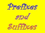Prefixes