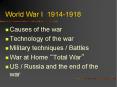 World War I 1914-1918 PowerPoint PPT Presentation