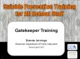 Suicide Prevention Training PowerPoint PPT Presentation