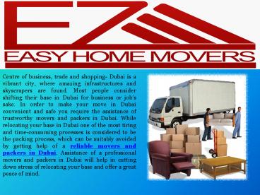 Office movers in Dubai