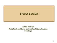 SPINA BIFIDA