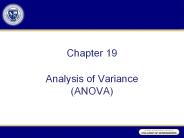Chapter%2019%20Analysis%20of%20Variance%20(ANOVA)