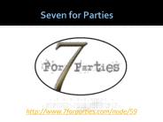 Dallas Design District Weddings - Seven for Parties