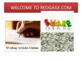 Redgage is the best platform to make money online PowerPoint PPT Presentation