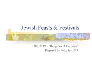Jewish Feasts