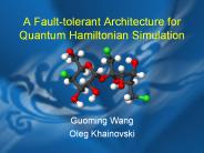 A Fault-tolerant Architecture for Quantum Hamiltonian Simulation