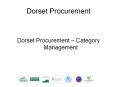 Dorset Procurement PowerPoint PPT Presentation