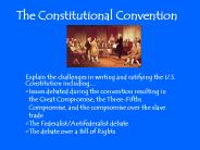 The Constitutional Convention