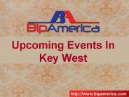 Upcoming Events In Key West