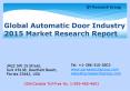 Global Automatic Door Industry 2015 Market Research Report PowerPoint PPT Presentation