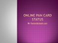 PAN card verification PowerPoint PPT Presentation