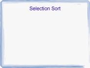 Selection Sort
