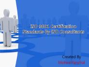 ISO 9001 certification standards by iso consultants