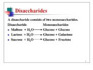 Disaccharides