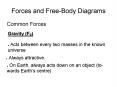 Forces and Free-Body Diagrams PowerPoint PPT Presentation