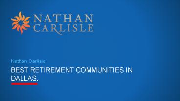 Best Retirement Communities in Dallas