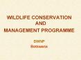 WILDLIFE CONSERVATION AND PowerPoint PPT Presentation