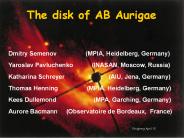 The disk of AB Aurigae