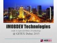 iMOBDEV Technologies @ GITEX Dubai 2015 Exhibition