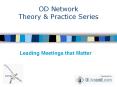 OD Network Theory PowerPoint PPT Presentation