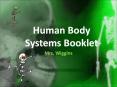 Human Body Systems Booklet PowerPoint PPT Presentation