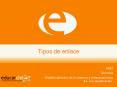 Tipos de enlace PowerPoint PPT Presentation