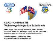 Coalition Agents eXperiment - The Coalition TIE