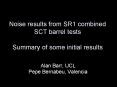 Noise results from SR1 combined SCT barrel tests  Summary of some initial results PowerPoint PPT Presentation