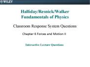Halliday/Resnick/Walker Fundamentals of Physics