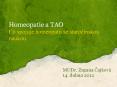 Homeopatie a TAO Co spojuje homeopatii se staroc PowerPoint PPT Presentation