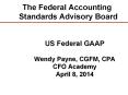 The Federal Accounting Standards Advisory Board PowerPoint PPT Presentation