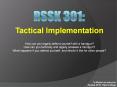 RSSK%20301: PowerPoint PPT Presentation