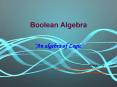 Boolean Algebra PowerPoint PPT Presentation