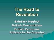 The Road to Revolution