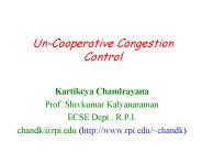 Un-Cooperative Congestion Control