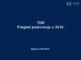 TDR Pregled poslovanja u 2010. PowerPoint PPT Presentation