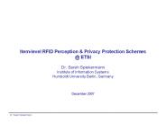Item-level RFID Perception