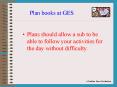 Plan books at GES PowerPoint PPT Presentation