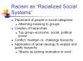 Racism as  PowerPoint PPT Presentation
