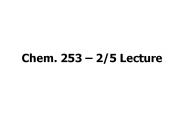 Chem. 253 