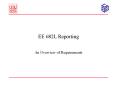 EE 682L Reporting PowerPoint PPT Presentation
