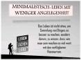 MINIMALISTISCH-LEBEN MIT WENIGER ANGELEGENHEIT PowerPoint PPT Presentation