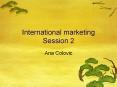 International%20marketing%20Session%202 PowerPoint PPT Presentation