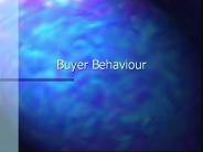 Buyer Behaviour