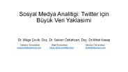 Sosyal Medya Analitigi: Twitter i