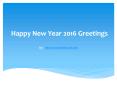 Happy New Year 2016 Wishings PowerPoint PPT Presentation