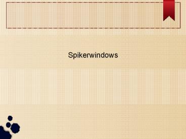 Spikerwindows- Upvc windows and doors