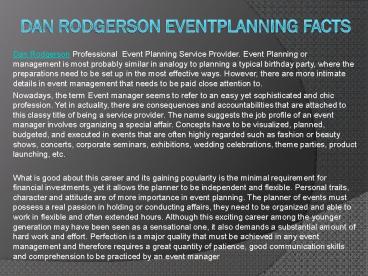 presentation player overlay