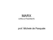 MARX (critica a Feuerbach)