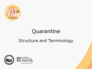 Quarantine